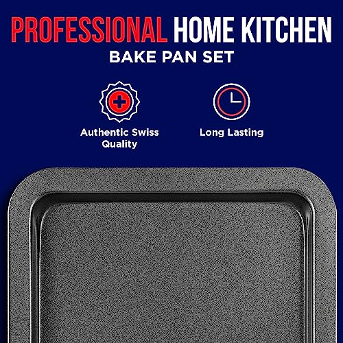 Bakken- Swiss Nonstick Carbon Steel Bakeware Set - Image 4