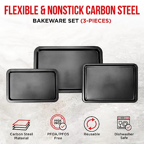 Bakken- Swiss Nonstick Carbon Steel Bakeware Set - Image 2