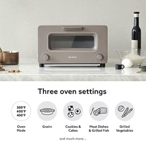 BALMUDA Steam Oven Toaster With 5 Cooking Modes