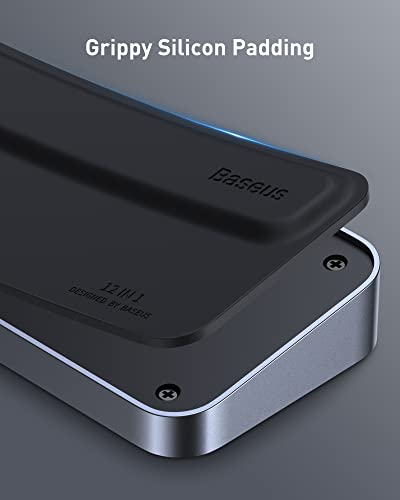 Baseus 4K USB C Docking Station, 2 HDMI+DP - Image 5