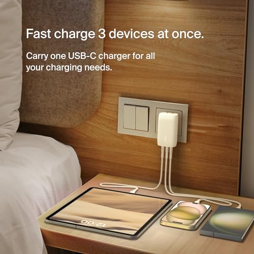 Belkin BoostCharge 3-Port USB-C Wall Charger - Image 2