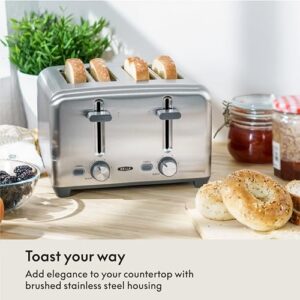 BELLA 4 Slice Toaster With Auto Shut-Off