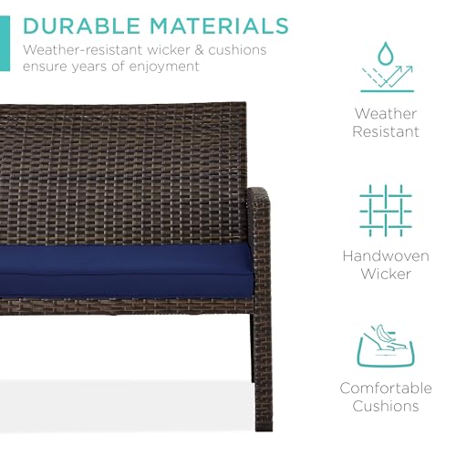 Best Choice Products 4-Piece Wicker Patio Furniture Set - Image 3