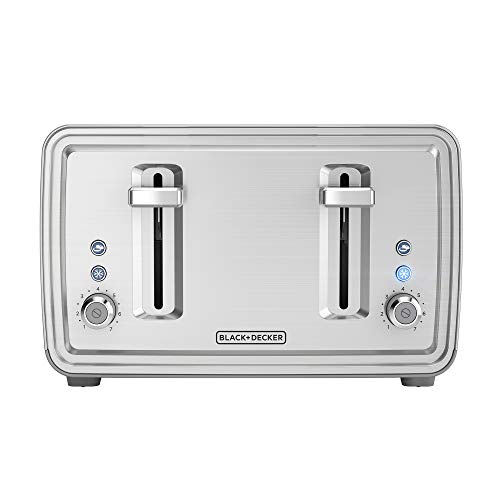 BLACK+DECKER 4-Slice Stainless Steel Toaster TR4900SSD - Image 2