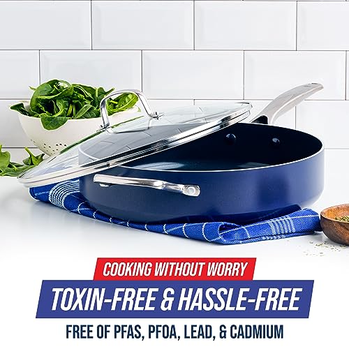 Blue Diamond Diamond Infused Ceramic Nonstick Jumbo Cooker - Image 5