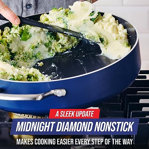 Blue Diamond Diamond Infused Ceramic Nonstick Jumbo Cooker - Image 2