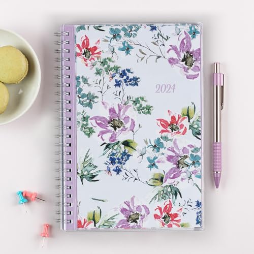Blue Sky 2024 Weekly Monthly Planner, 5" x 8", Laila (137276-24) - Image 3