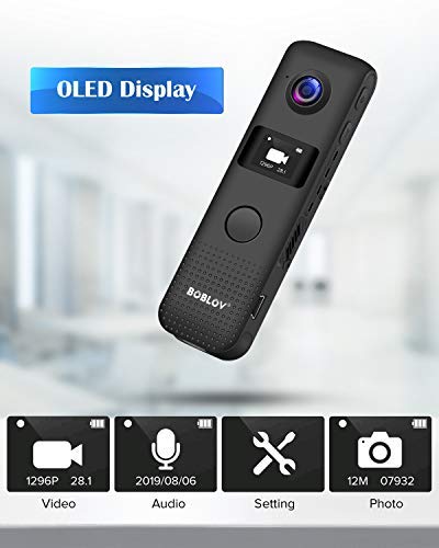 BOBLOV C18 WiFi 1080P Body Camera (64GB) - Image 4