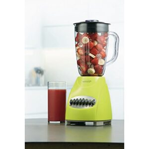 Brentwood JB-220G 12-Speed Pulse Blender, Lime