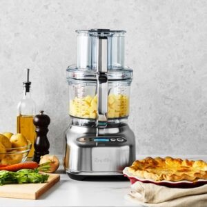 Breville 16-Cup Paradice Food Processor, Silver