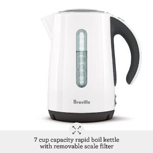 Breville Soft Top™ Electric Kettle, BKE625WHT
