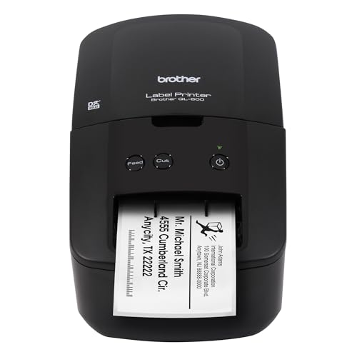 Brother QL-600 Desktop Monochrome Label Printer - Image 3