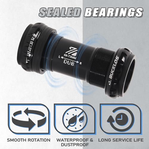 BUCKLOS Bike Dub 68/73mm Bicycle Bottom Bracket - Image 3