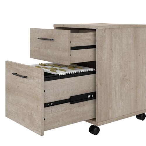 Bush Business Furniture Key West L Shaped Desk Set - Image 4