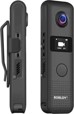 BOBLOV C18 WiFi 1080P Body Camera (64GB)
