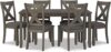 Signature Design by Ashley Caitbrook Rustic 7 Piece Dining Set