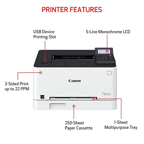 Canon Color imageCLASS LBP632Cdw Wireless Printer - Image 3