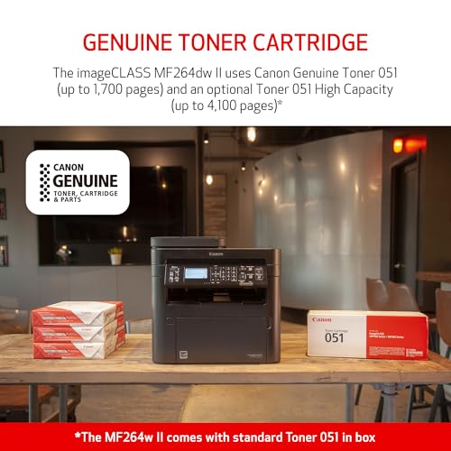 Canon ImageCLASS MF264dw II Wireless Laser Printer - Image 4