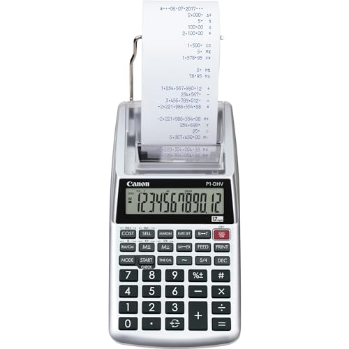 Canon P1-DHV-3 Printing Desktop Calculator (2203C001) - Image 3