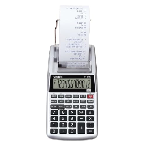 Canon P1-DHV-3 Printing Desktop Calculator (2203C001) - Image 2