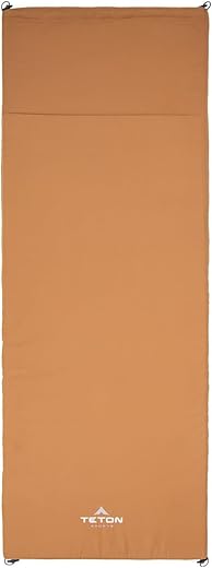 TETON Sports Canvas Camp Sleeping Pad, Brown