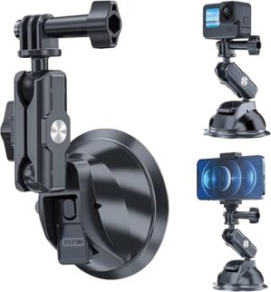 TELESIN Car Mount Suction Cup Phone Holder