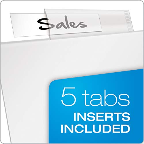 Cardinal Plastic Binder Dividers, 5-Tab, 84010CB - Image 4