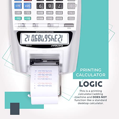 CATIGA Printing Calculator With Bonus Ink Cartridges - Image 3