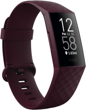 Fitbit Charge 4 Fitness Tracker, Rosewood