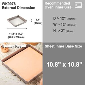 CHEFMADE 11-Inch Non-Stick Baking Sheet Pan