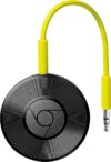 Google Chromecast Audio – Gloss Black, J42R-UXGA