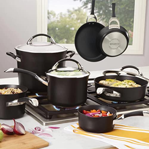 Circulon Symmetry Hard Anodized Cookware Set, 11-Piece - Image 2