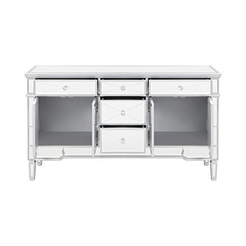 Coaster Home Furnishings 5-Drawer Accent Cabinet Silver - Image 4