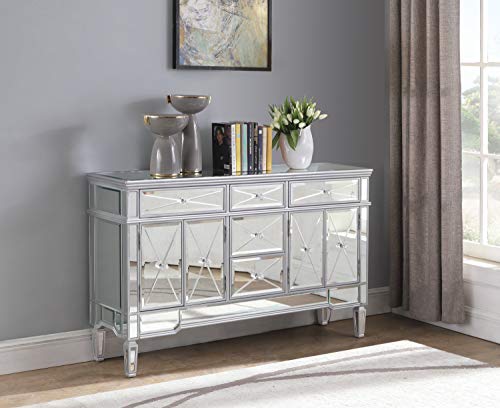 Coaster Home Furnishings 5-Drawer Accent Cabinet Silver - Image 2