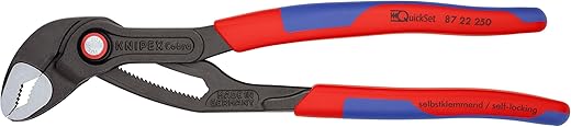 KNIPEX Cobra QuickSet Pump Pliers 8722250SBA