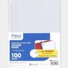 Mead College Ruled Reinforced Filler Paper, 15008