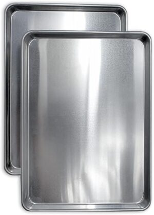 Saffron & Sage Home Living Commercial Quality Aluminum Cookie Sheet Pan