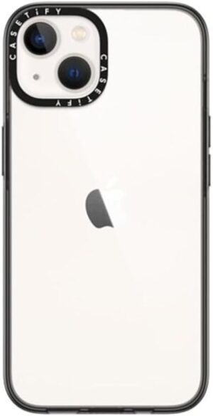 CASETiFY Compact iPhone 14 Case – Clear Black