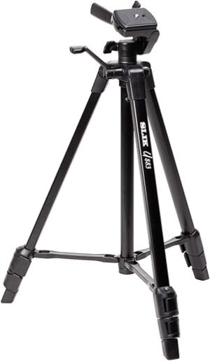 SLIK Compact Lightweight Aluminum Travel Tripod