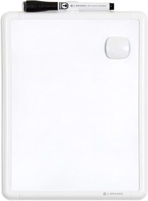 U Brands Contempo Magnetic Dry Erase Board, 8.5″x11