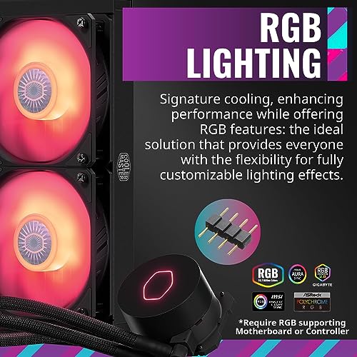 Cooler Master MasterLiquid ML240L RGB V2 CPU Cooler - Image 2
