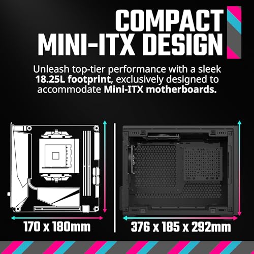 Cooler Master NR200 Mini-ITX PC Case, Triple-Slot GPU - Image 2