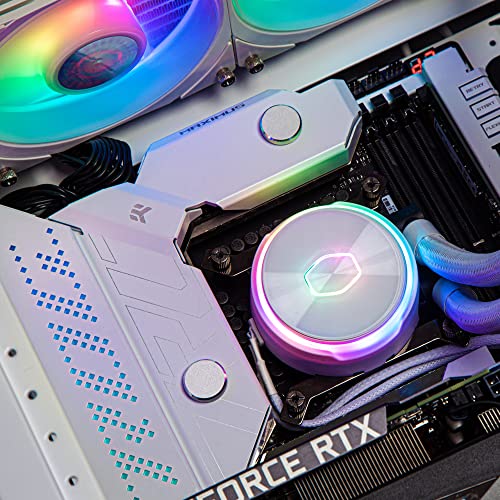 Cooler Master PL240 Flux White CPU Liquid Cooler - Image 2