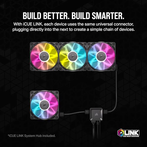 Corsair iCUE Link RX120 RGB 120mm Fans - Image 3