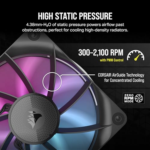 Corsair iCUE Link RX120 RGB 120mm Fans - Image 4