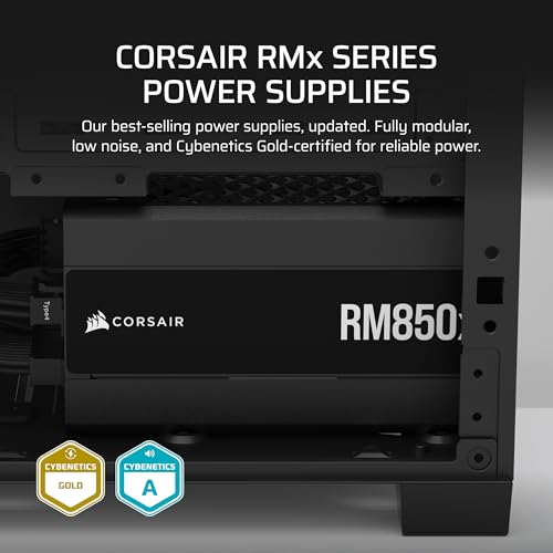Corsair RM850x Modular Low-Noise ATX Power Supply - Image 2