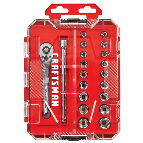 CRAFTSMAN Mechanics Tool Set, 1/4 Inch Drive (CMMT12108) - Image 4