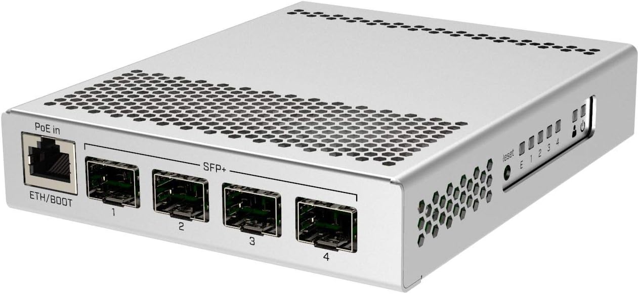 MikroTik CRS305-1G-4S+in Managed Gigabit Ethernet Switch