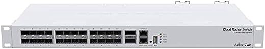MikroTik CRS326-24S+2Q+RM Network Switch