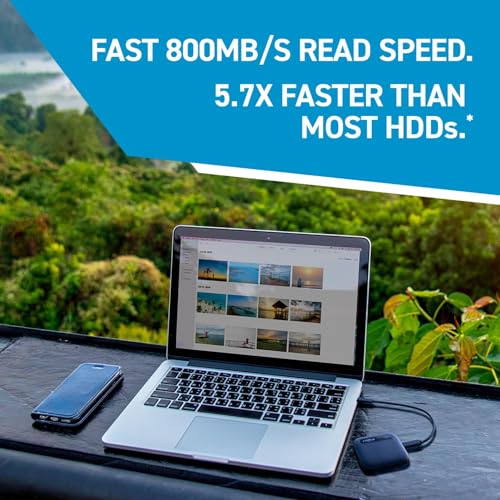 Crucial 1TB Portable SSD - Up To 800MB/s - CT1000X6SSD9 - Image 2